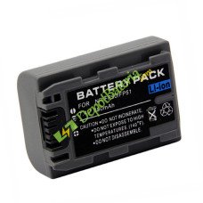 Bateria para Sony NP-FP71 NP-FP70 NP-FP90 NP-FV70 NP-FV100 NP-FH100 NP-FH70 850mAh substituição da bateria