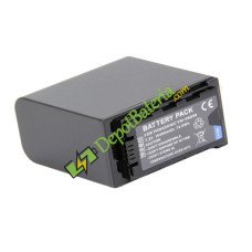 Bateria para Panasonic VW-VBD58 VBD98 VBD78 10400mAh VBD75 substituição de bateria