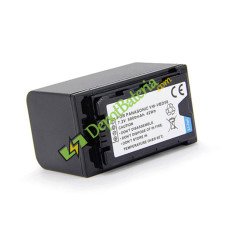 Bateria para Panasonic HC-MDH2GK-K HC-MDH2GK AG-DVX200MC 5800mAh HC-MDH2M AG-FC100MC substituição de bateria
