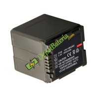 Bateria para Panasonic HDC-SD5EG-K 2640mAh HDC-SD5EG-S HDC-SD5 substituição de bateria