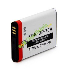 Bateria para Samsung PL120 PL100 PL20 PL80 750mAh PL170 PL90 PL200 substituição de bateria