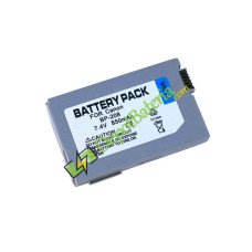 Bateria para Canon DC50 BP-208 MVX450 BP-214 DC95 BP-208DG DC220 DC211 FVM300 MVX430 substituição da bateria