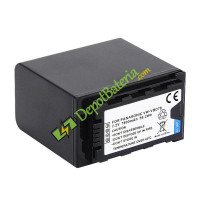 Bateria para Panasonic AJ-PX298 7800mAh HC-MDH2 DVX200 VW-VBD78 substituição de bateria