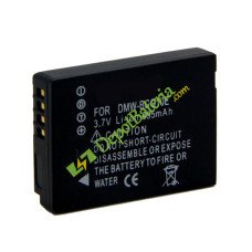 Bateria para Panasonic TZ7 ZX1 ZS1 DZR3 BCG10 ZS1 ZR1 ZS7 ZS5 DMW-BCG10E TZ6 ZS3 substituição de bateria