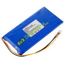 Bateria para JW XTOOL X6 JW3970125-7.4-4000 P52 substituição de bateria
