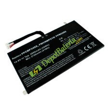 Bateria para Fujitsu FPCBP345Z FPB0280 Lifebook UH572 FMVNBP219 substituição de bateria