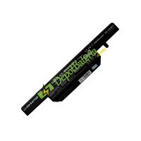 Bateria para Hasee K710C K570N W650BAT-6 Substituição K590C-I3 W650 K610C-i5 bateria