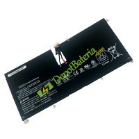 Bateria para HP Envy HSTNN-IB3V TPN-C104 Specter 13 HD04XL XT substituição de bateria