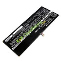 Bateria para Huawei MediaPad-M2 LTE 10,1 M2-A04L HB3484V3EAW-12 DTAB-d-01H substituição de bateria