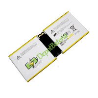 Bateria para Microsoft 1572 Surface-2/RT2 2ICP3/97/106 P21G2B substituição de bateria