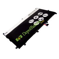 Bateria para Samsung GT-P7300 SP368487A GT-P7310 GT-P7320 SP368487A (1S2P) Galaxy-Tab-8.9 Substituição da bateria