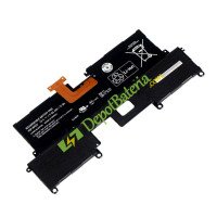 Bateria para Sony VGP-BPS37 SVP11227SCB SVP112A19T substituição de bateria