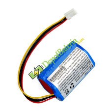 Bateria para Tyco Healthcare AMED0138 B1140 382.400 F010484 substituição de bateria
