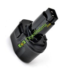 Bateria para Dewalt 7.2Volt DE9057 DW9057 DE9085 substituição de bateria