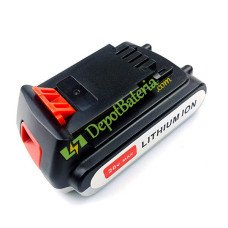 Bateria para Black & Decker 20Volt LB20 LBX20 LBXR20 substituição de bateria
