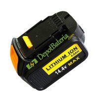 Bateria para ferramentas Dewalt 14.4Volt Li-Ion de substituição DCB140 DCB140-XJ XR Battery