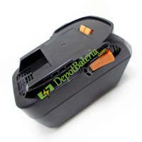 Bateria para Ridgid R840085 AC840085 R840087 18Volt 130383001 GIDDS2-3554606 substituição de bateria