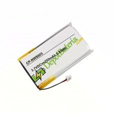 Substituição da bateria para Sony S605 s603 322443 nw-s703f