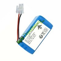 Substituição de bateria para PLC UR18650ZY-4S1P-AAM-Z