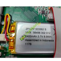 Bateria para bateria de reposição THORLABS 2P/LP503562S PM100D