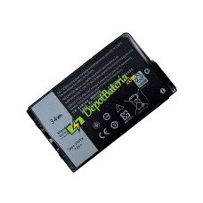 Bateria para Dell 7202 7XNTR Latitude 7212 J7HTX 7220 Bateria de substituição