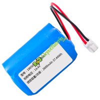 Bateria para PLC 18650-4S1P-2.6Ah Bateria de substituição