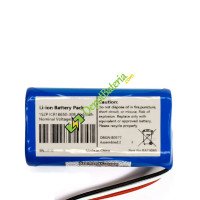 Bateria para PLC 1S2P-ICR18650-30B Bateria de substituição