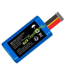 Bateria para PLC 9Lines SM-18650B4-1S2P SMBP001 Bateria de substituição