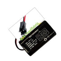 Bateria para PLC F3-Plug ZNS-01 Bateria de substituição