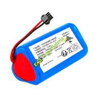 Bateria para PLC ICR18650-26J-3S1P Bateria de substituição