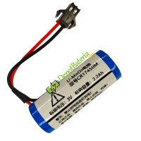 Bateria para PLC Li-MnO2 CR17450M bateria de substituição