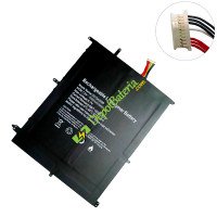 Bateria para REMAX 31152200P 7 linhas Rexbook REX141N/Y-128/256AA10 bateria de substituição