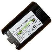 Bateria para DYMO W002856 S0895840 Rhino pl200 5200 Bateria de substituição