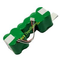 Bateria para Ecovacs DE33 DG716 DD35 DG710 Bateria de substituição