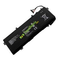 Bateria para Honor HGE-W56 MagicBook V14 HB5881P1EEW-31A W76 Bateria de substituição