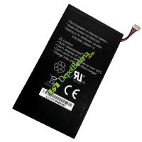 Bateria para LEAPFROG Leappad NABI2NV7A 33200 83333 S11ND210A Bateria de substituição