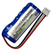 Bateria para PLC ICR18500C3 MJXSJ04XW Bateria de substituição