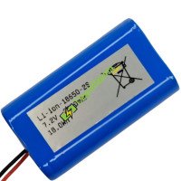 Bateria para PLC Li-ion-18650-2S Bateria de substituição