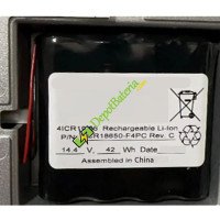 Bateria para PLC REV.C NCR18650-F4PC Bateria de substituição