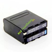 Bateria para Sony 980 HXR-NX5C NP-F990 NX3 NX100 MC1500C NPF990 Bateria de substituição